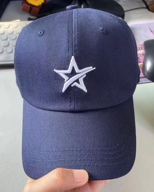 Iconic Star Navy Blue Dad Hat