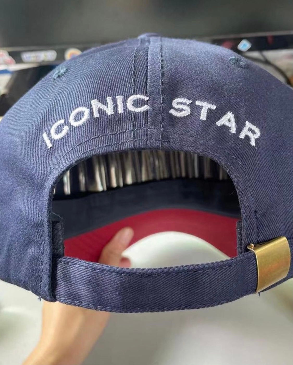 Iconic Star Navy Blue Dad Hat