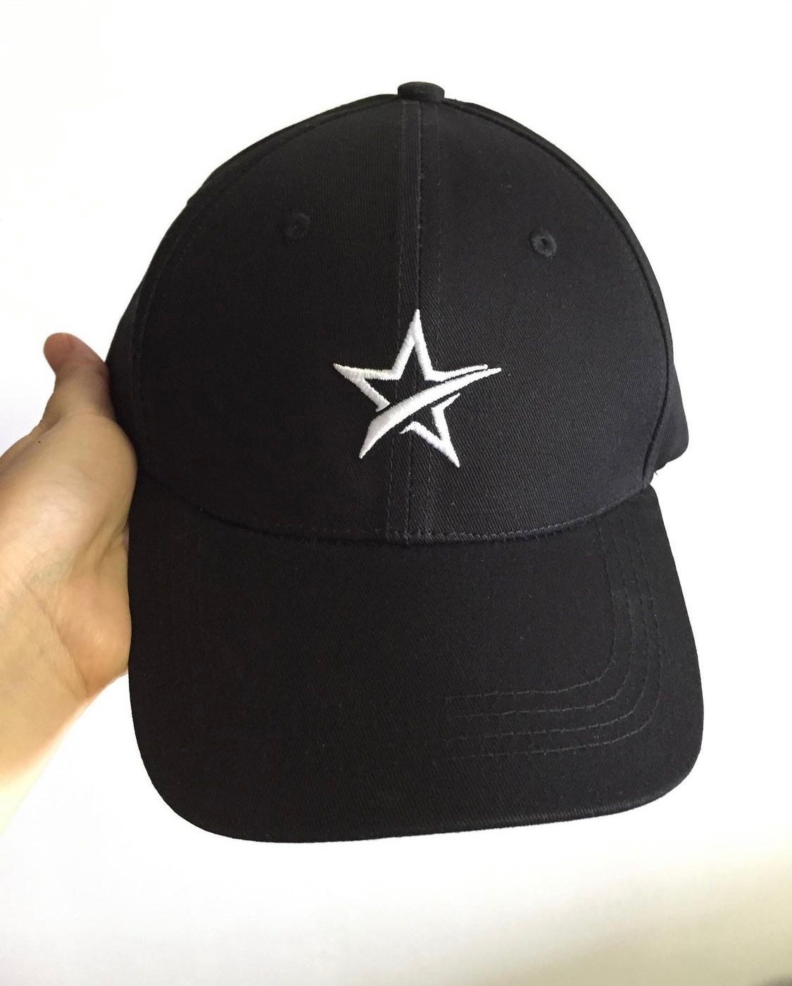 Iconic Star Black Baseball Hat